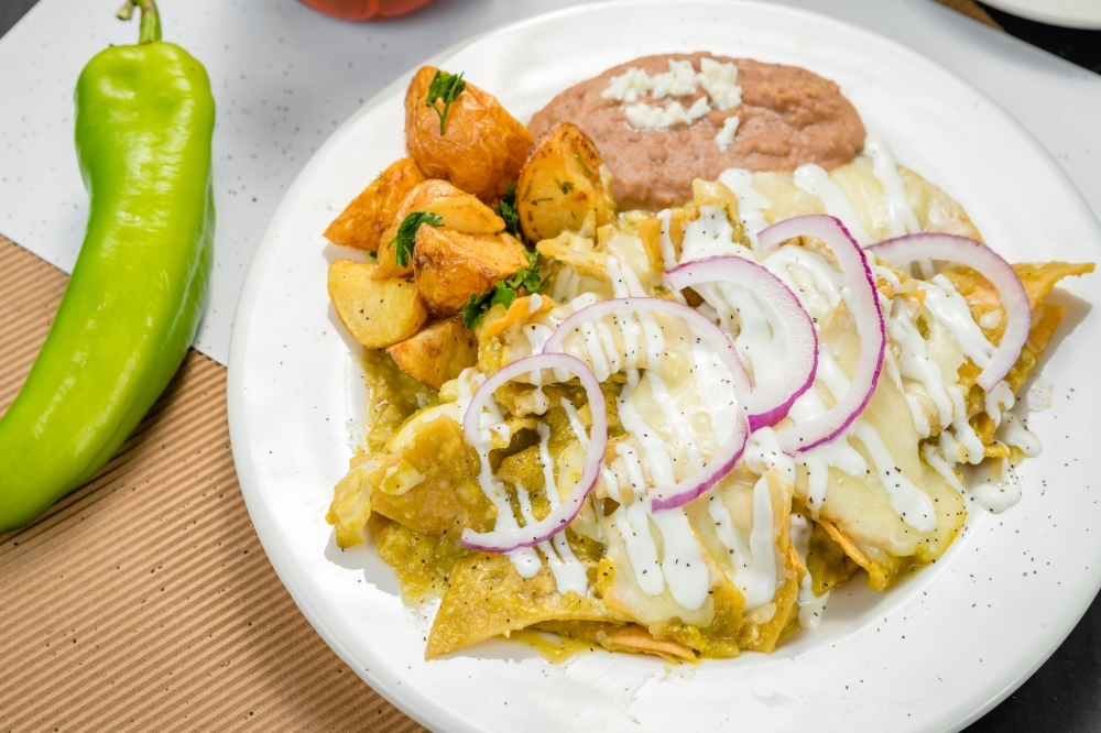 Chilaquiles Verdes Picositos