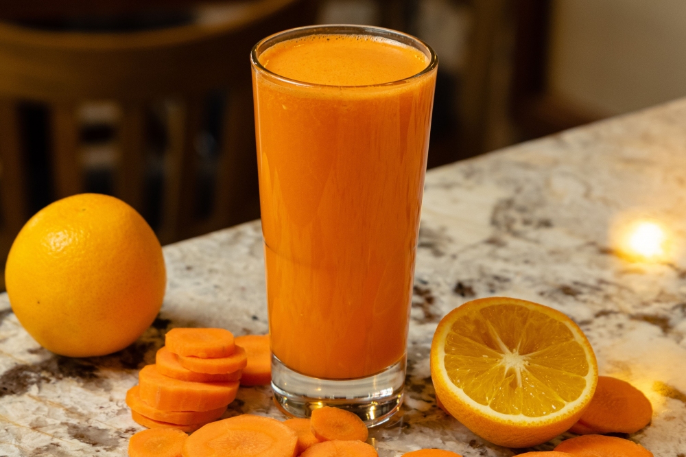 Jugo de Naranja con Zanahoria.