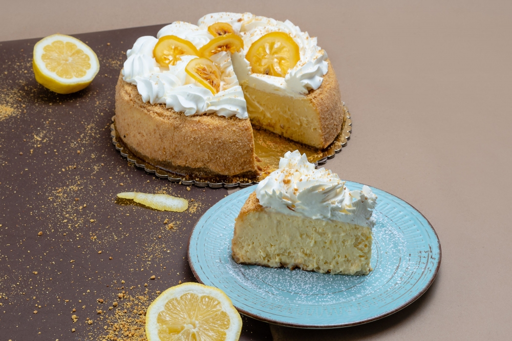 Pastel de Queso con Limón