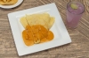 Crepa de Pollo en Salsa al Gusto 